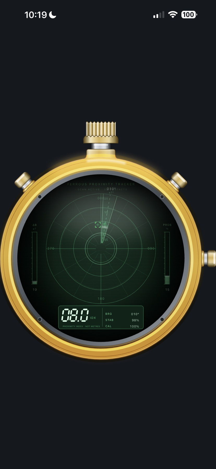 Metal detector, digital