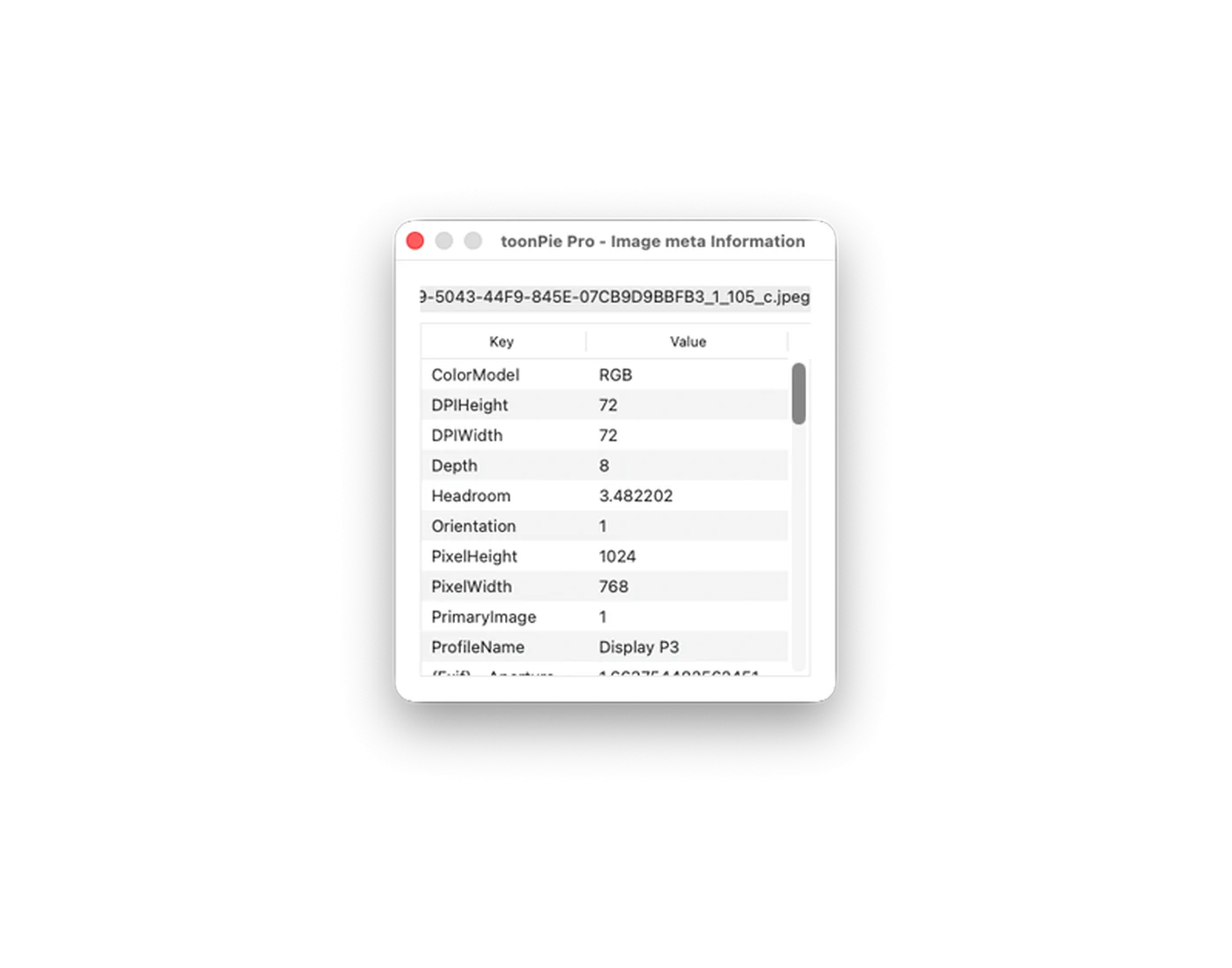 Read, compare, and export